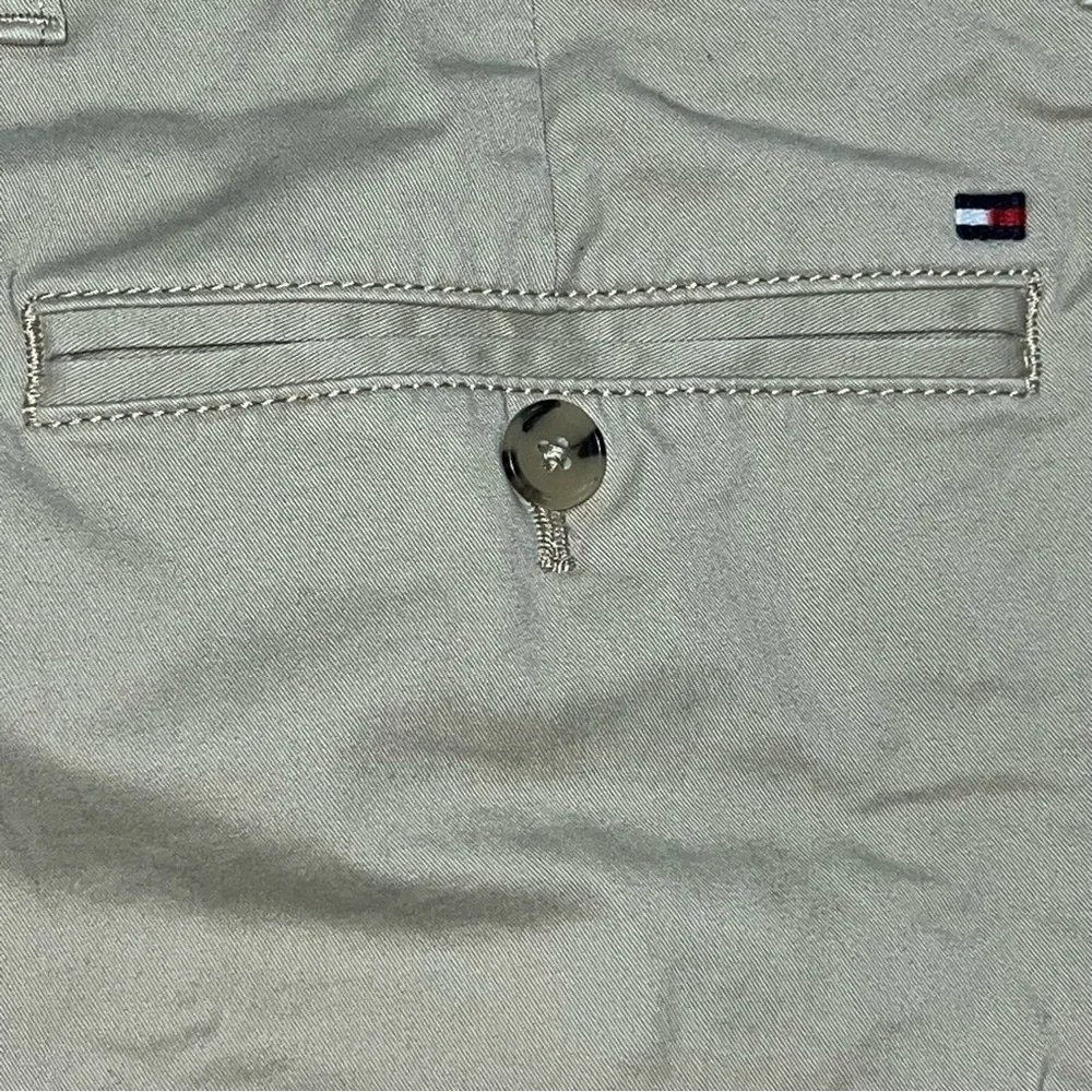 Tommy Hilfiger Slim Fit Chino Pants 34x32 Beige Casual Classic Style
